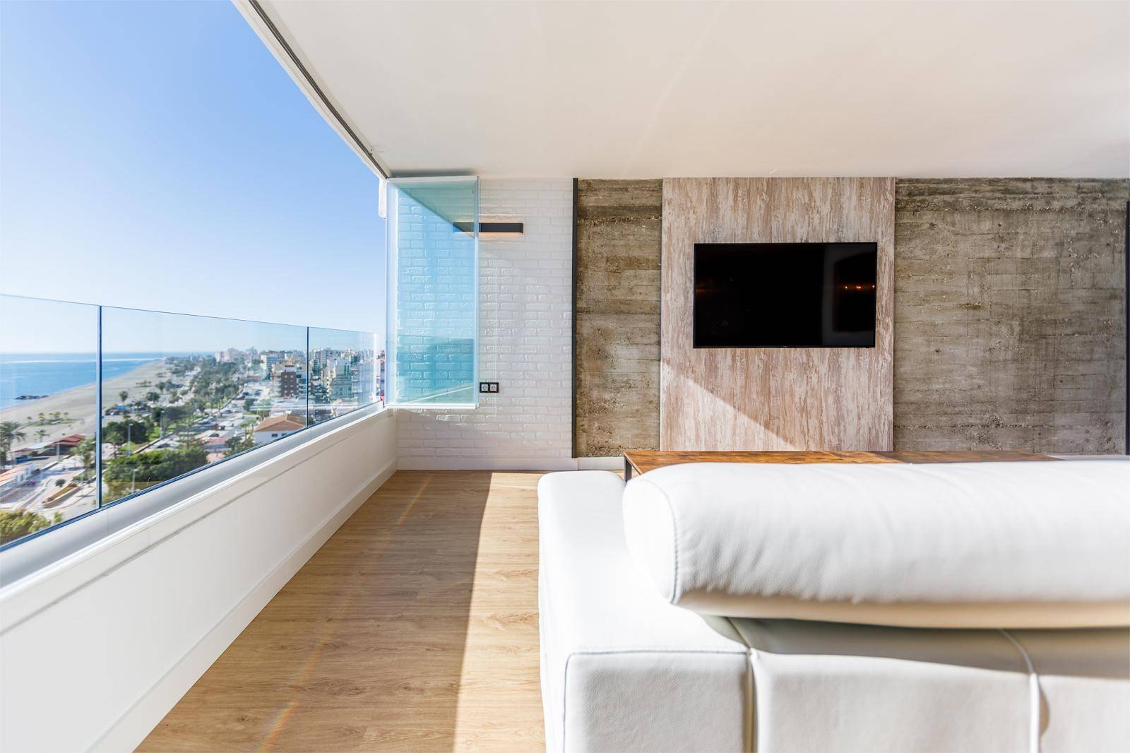 Magnificent luxury apartment on the beachfront in Torre del Mar, Malaga, Costa del Sol