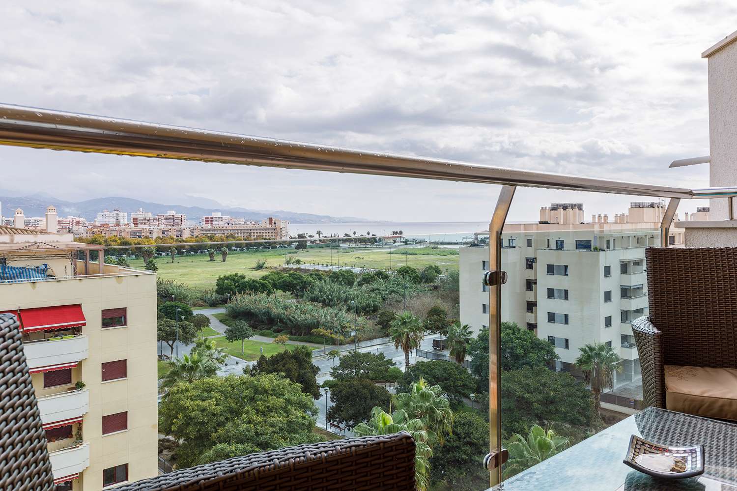 Apartment mit zwei Schlafzimmern Torre del Mar, neuer Bereich, Klimaanlage und Pool