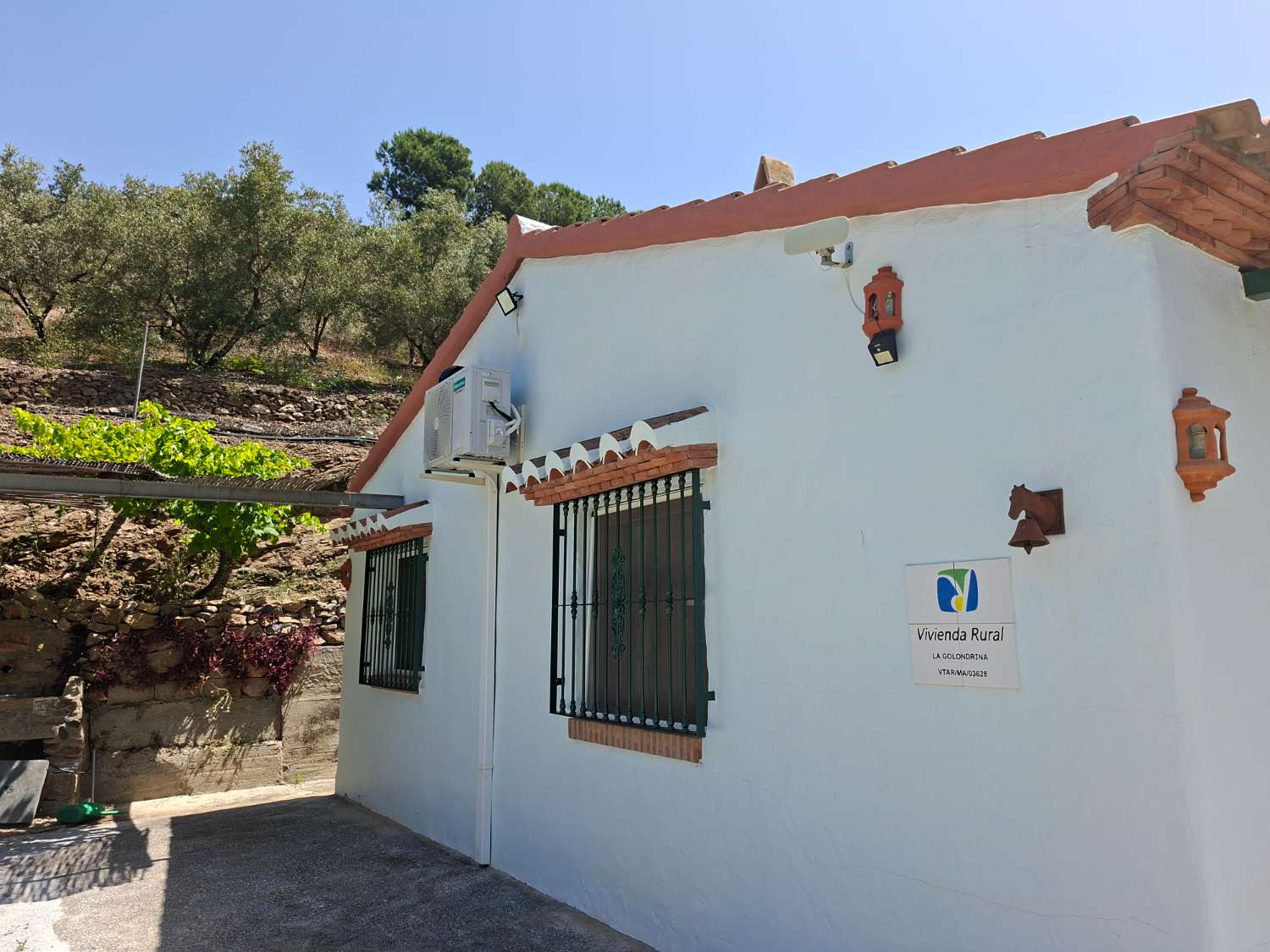 Casa rustica con piscina Cómpeta