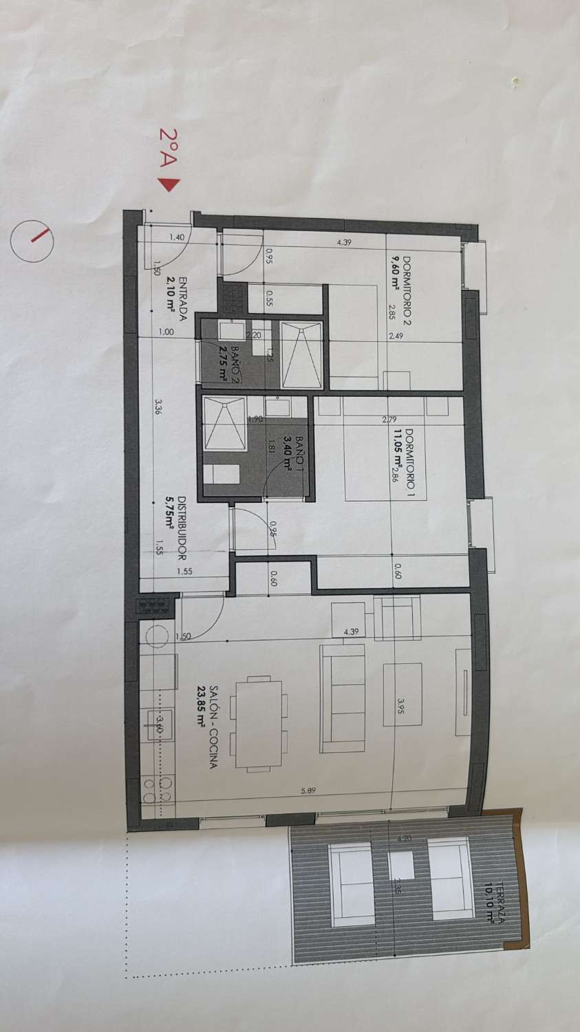 Apartamento a estrenar en 1ª línea de playa en Torre del Mar