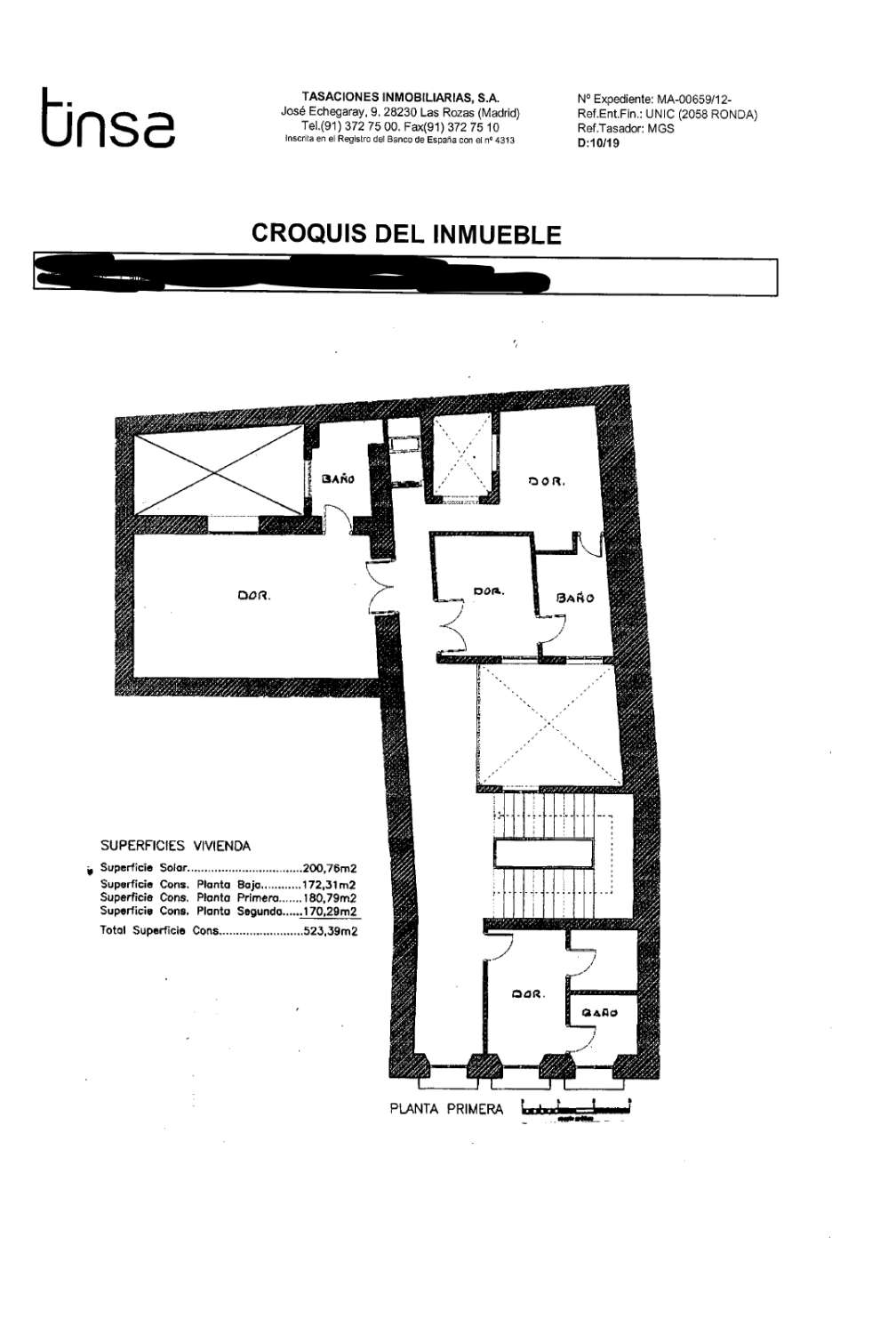 Casa en venta de 6 dormitorios en centro de Ronda