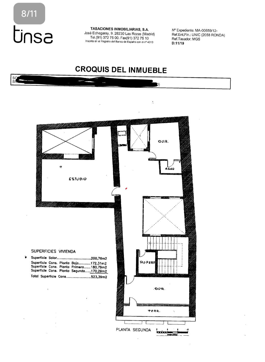Casa en venta de 6 dormitorios en centro de Ronda