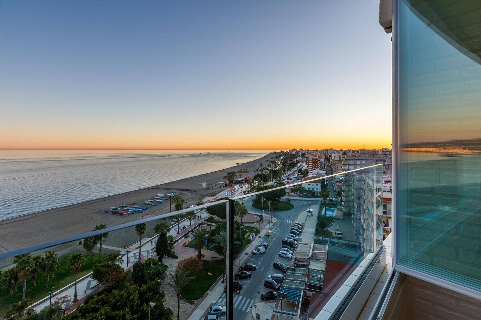 Magnificent luxury apartment on the beachfront in Torre del Mar, Malaga, Costa del Sol