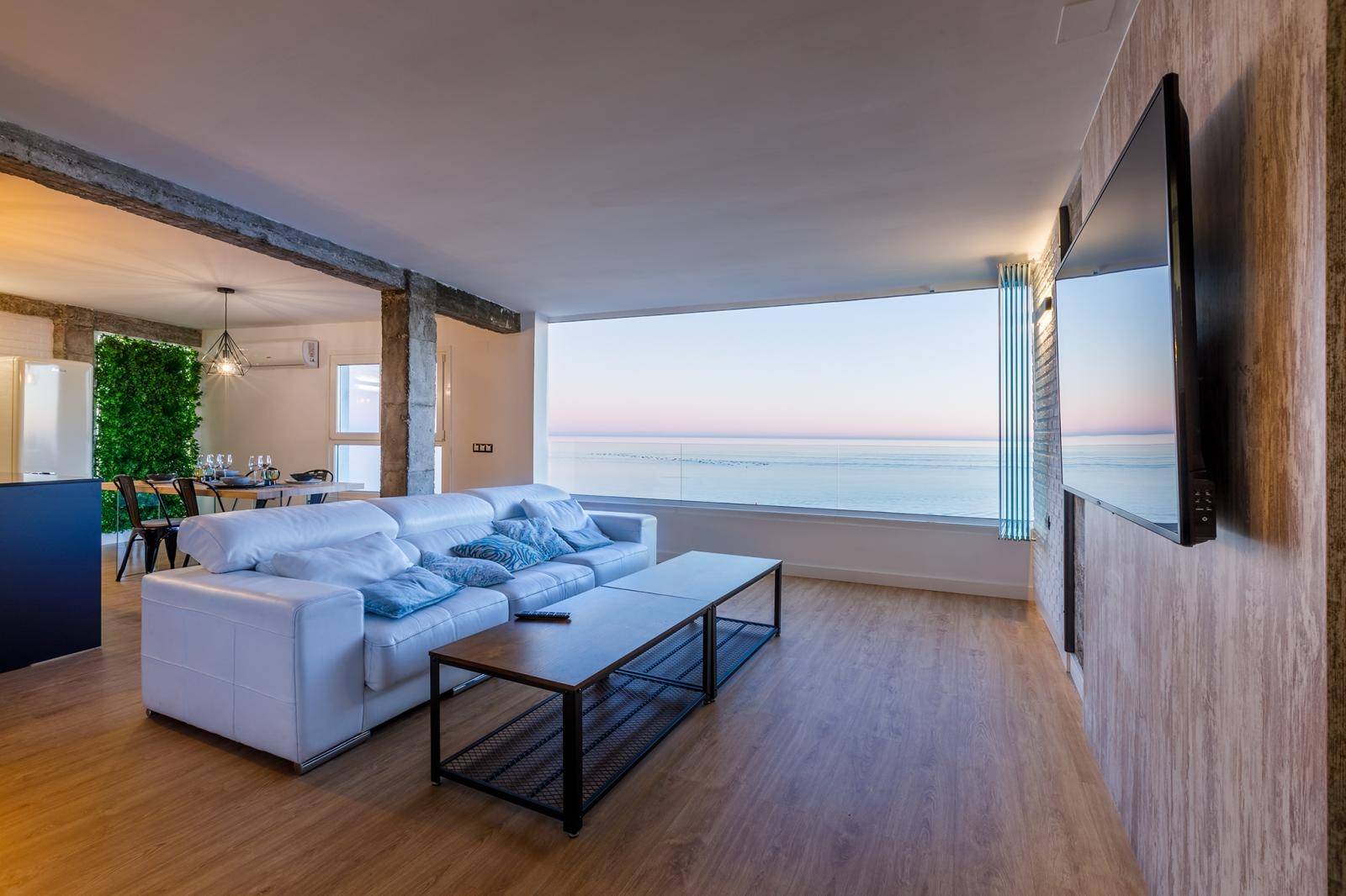 Magnificent luxury apartment on the beachfront in Torre del Mar, Malaga, Costa del Sol