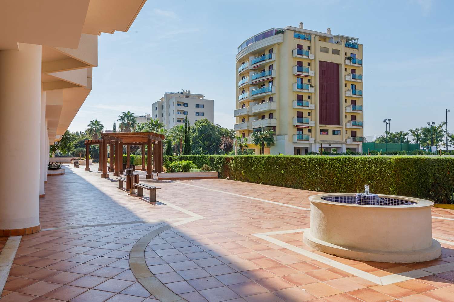 Two bedroom apartment Torre del Mar new area, air-conditioning and pool