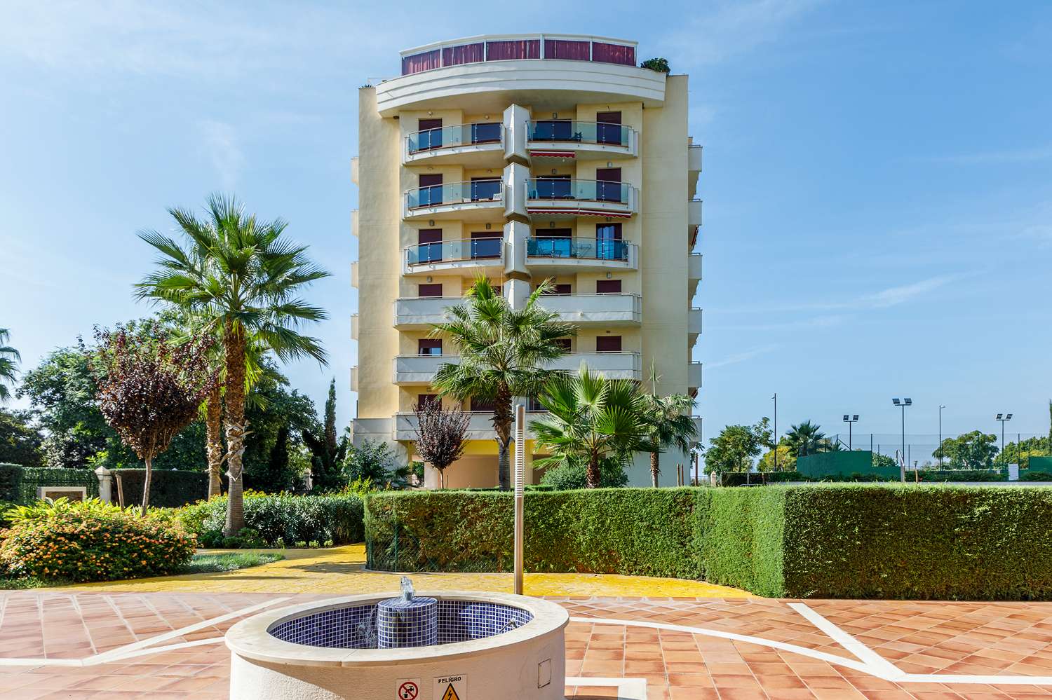 Tvårumslägenhet Torre del Mar nytt område, luftkonditionering och pool