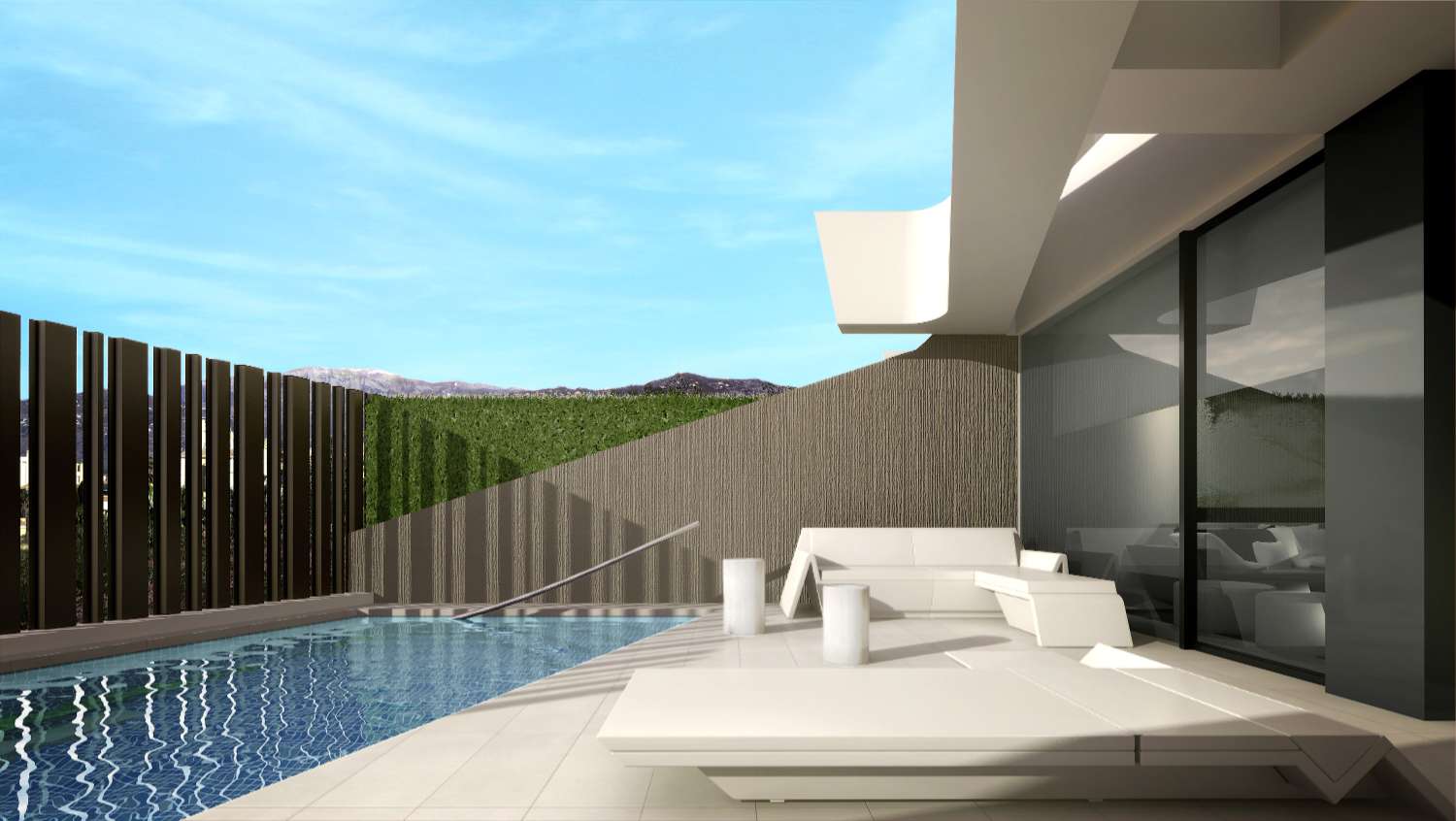 Casa Adosada con piscina privada en venta a pie de campo de Golf, caleta de Vélez, Costa del sol, Málaga