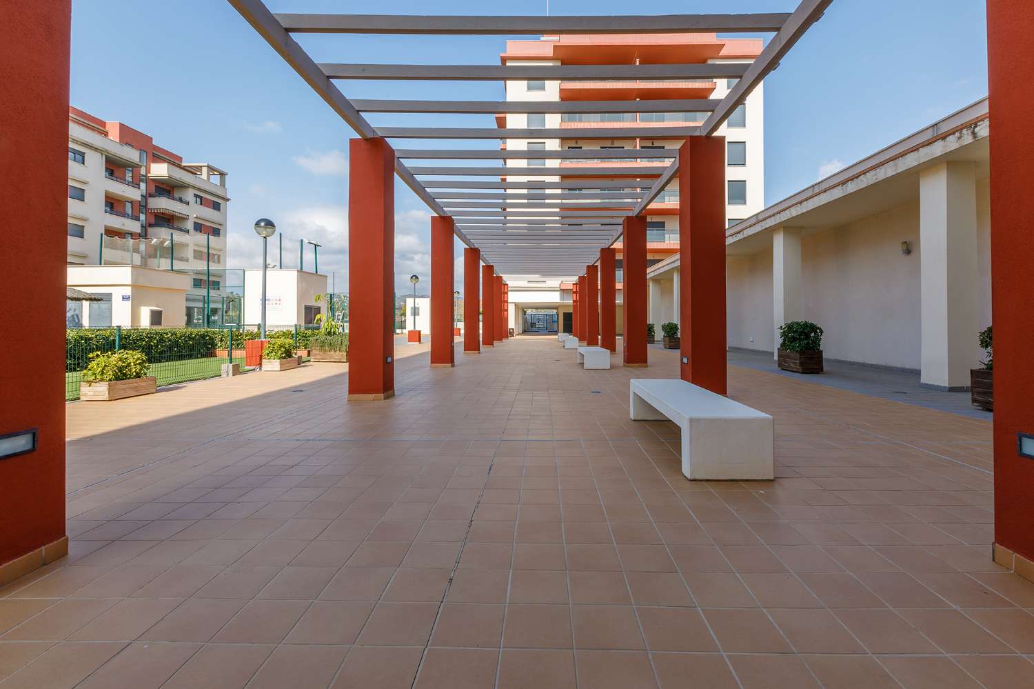 Two bedroom apartment in the new area of Torre del Mar, with parking space, wifi and community pool