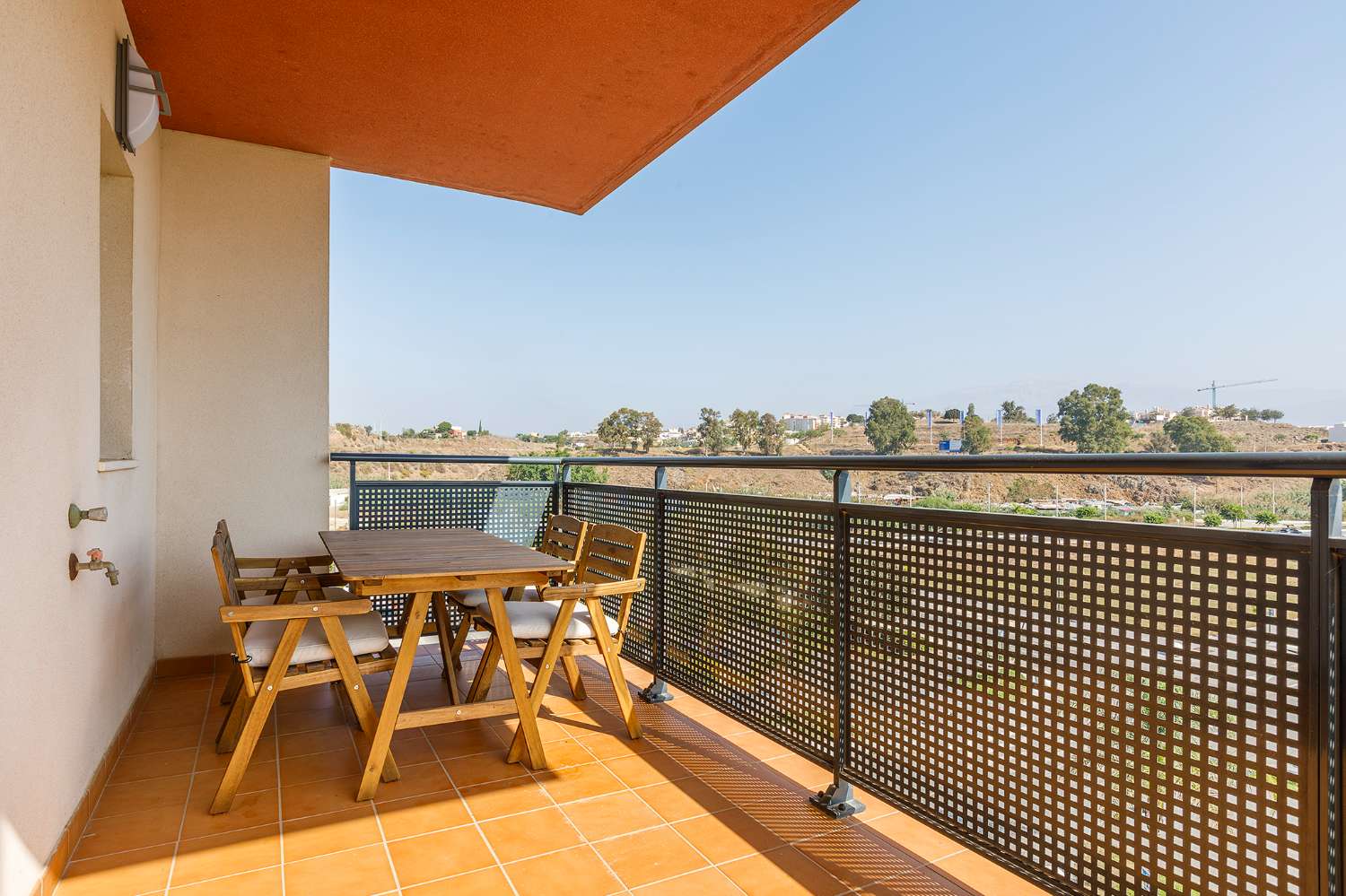 Two bedroom apartment in the new area of Torre del Mar, with parking space, wifi and community pool