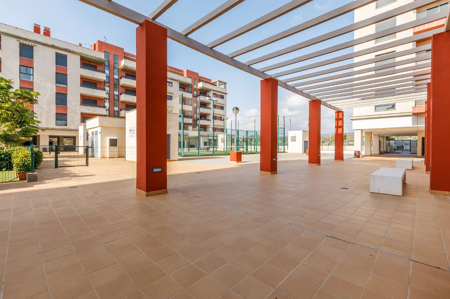 Two bedroom apartment in the new area of Torre del Mar, with parking space, wifi and community pool