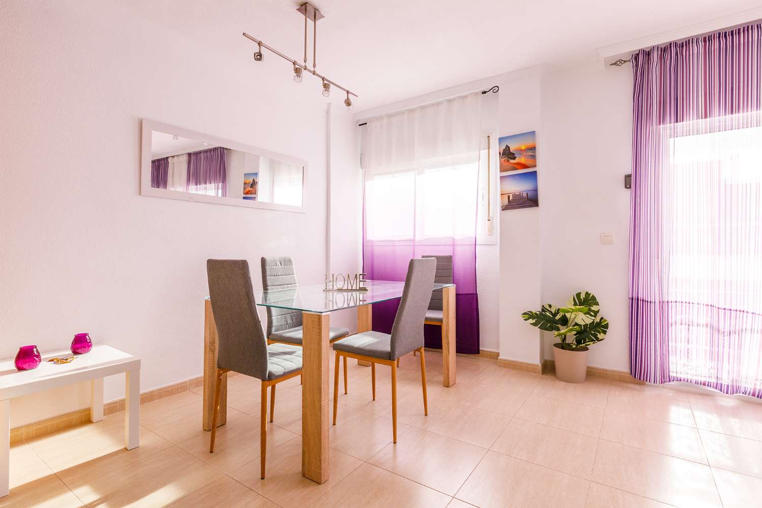 Two bedroom, two bathroom apartment in the center of Torre del Mar, with communal pool