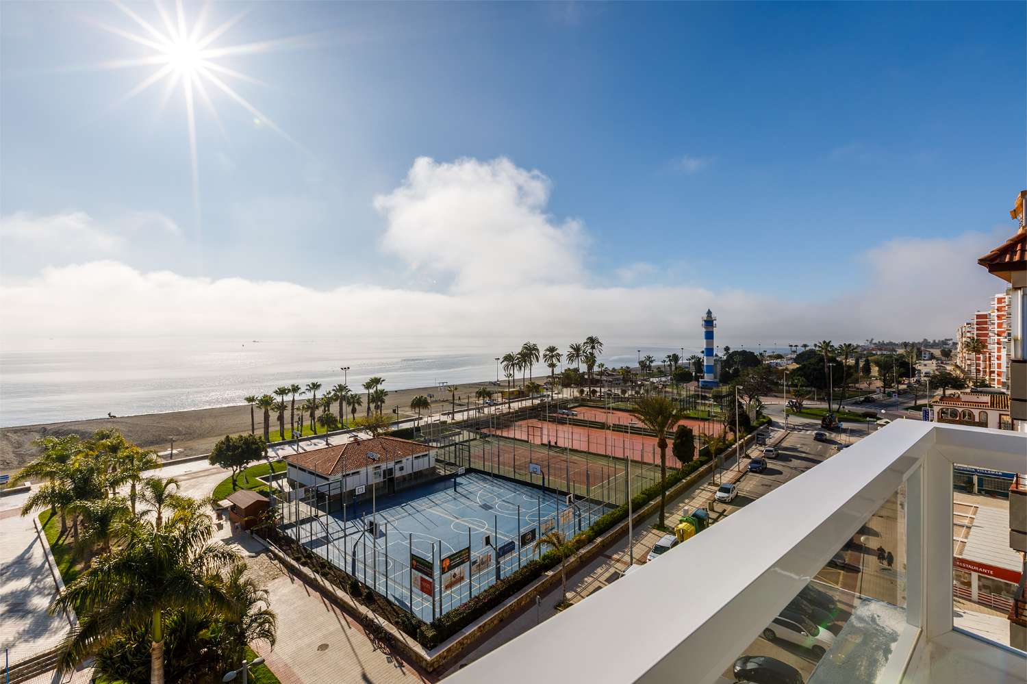 Beachfront apartment, Torre del Mar Lighthouse area