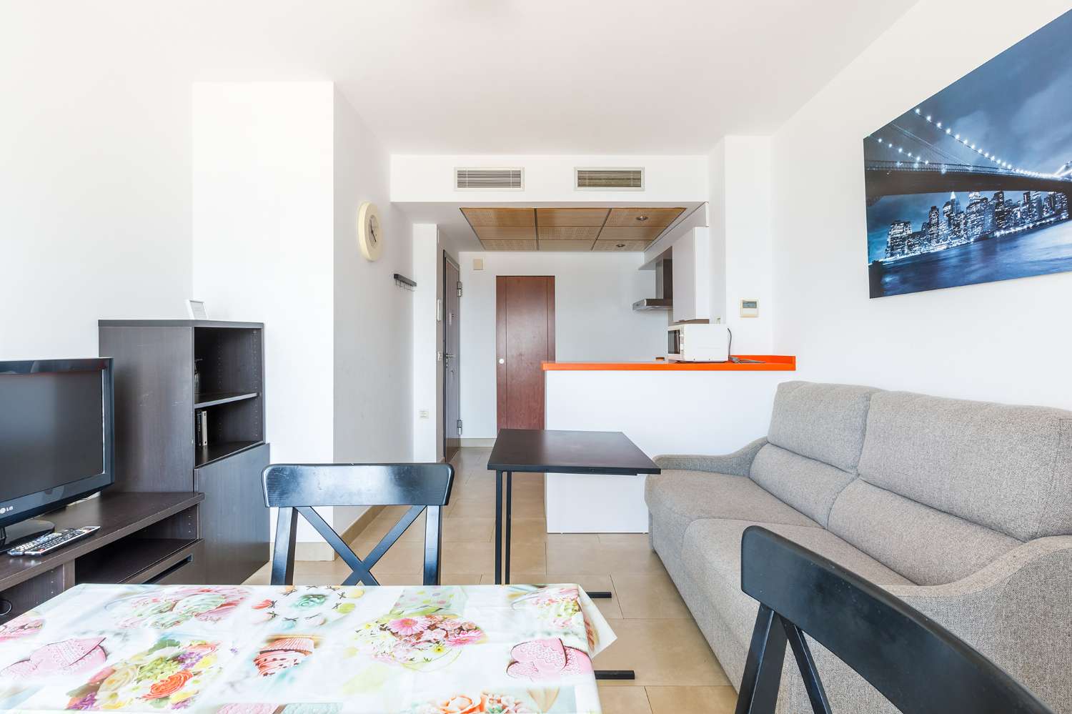 Appartement d&#39;une chambre, première ligne de la marina de La Caleta