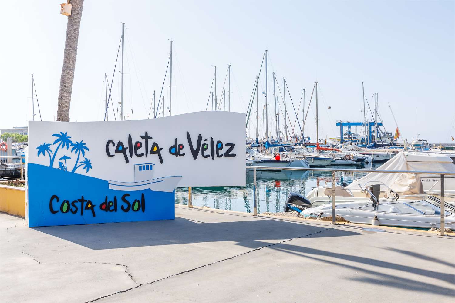 Penthouse mit einem Schlafzimmer, Terrasse und Blick auf den Yachthafen von La Caleta und das Meer