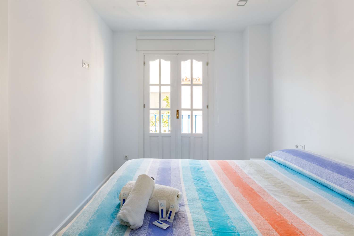 Lägenhet med två sovrum i centrum av Torre del Mar, tillgänglig för vintern