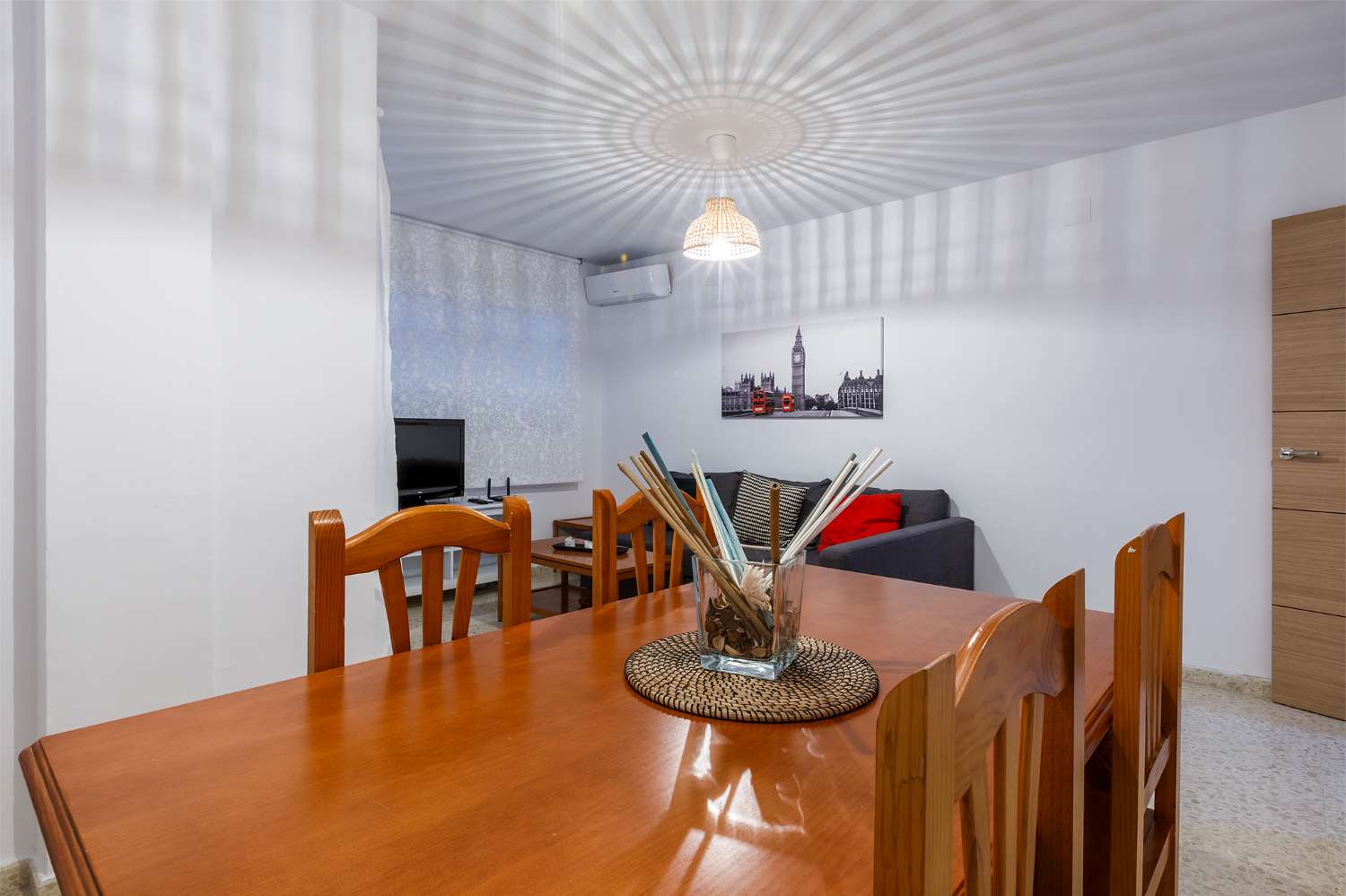 Beachfront apartment, Torre del Mar Lighthouse area, for winter