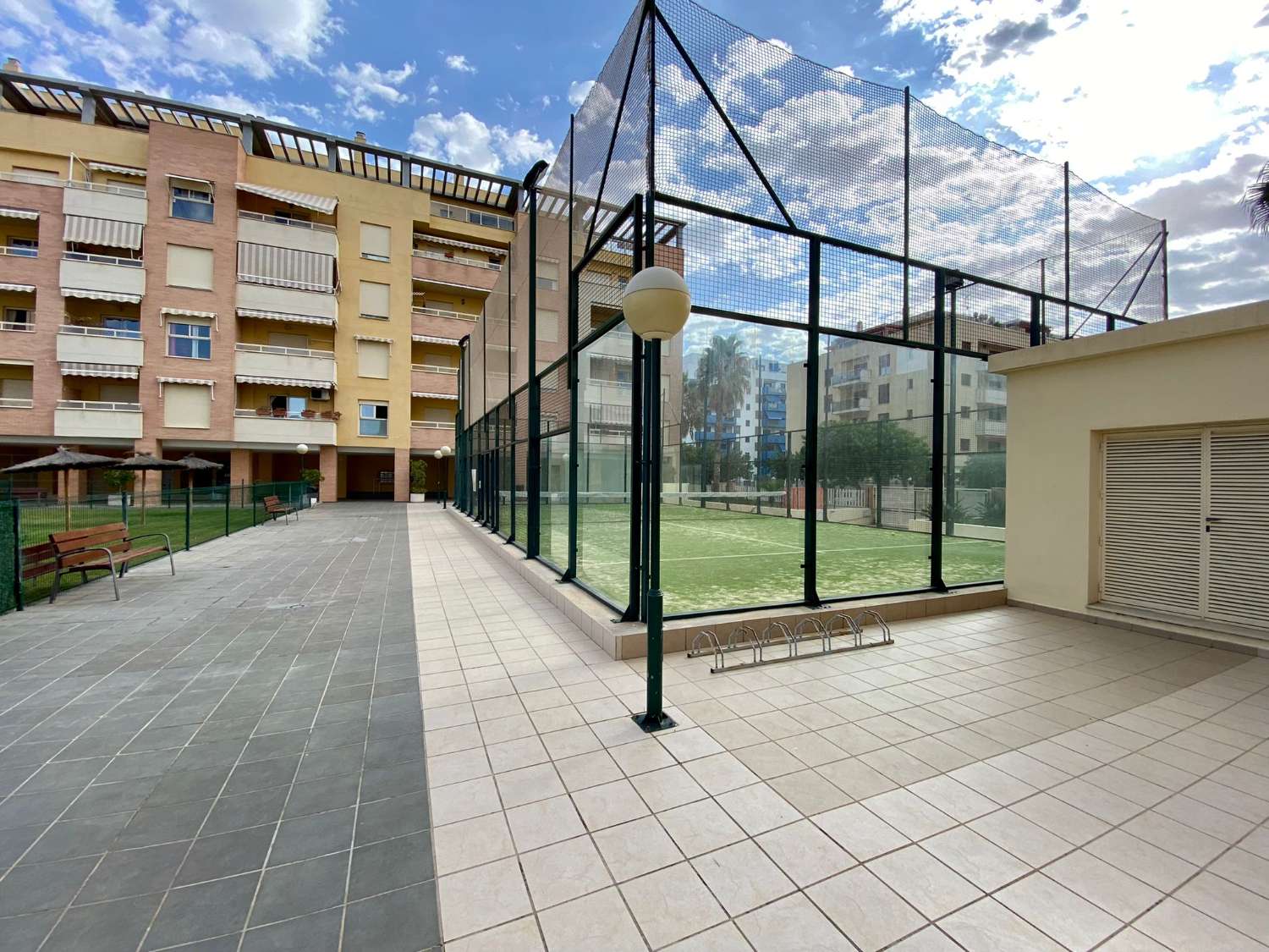 Three bedroom apartment, in residential with pool. Very good views. available for winter