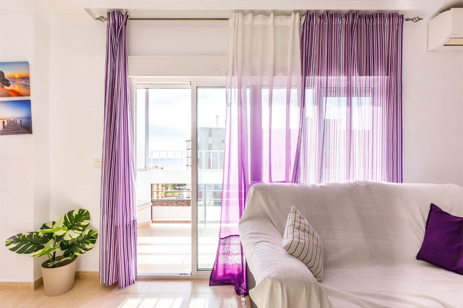 Appartement avec deux chambres, deux salles de bain au centre de Torre del Mar, disponible en hiver