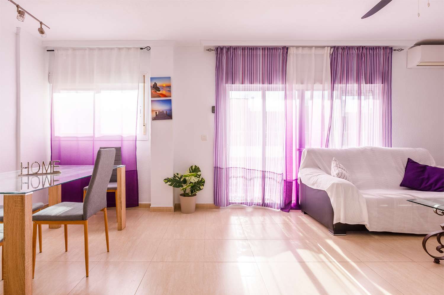 Appartement avec deux chambres, deux salles de bain au centre de Torre del Mar, disponible en hiver