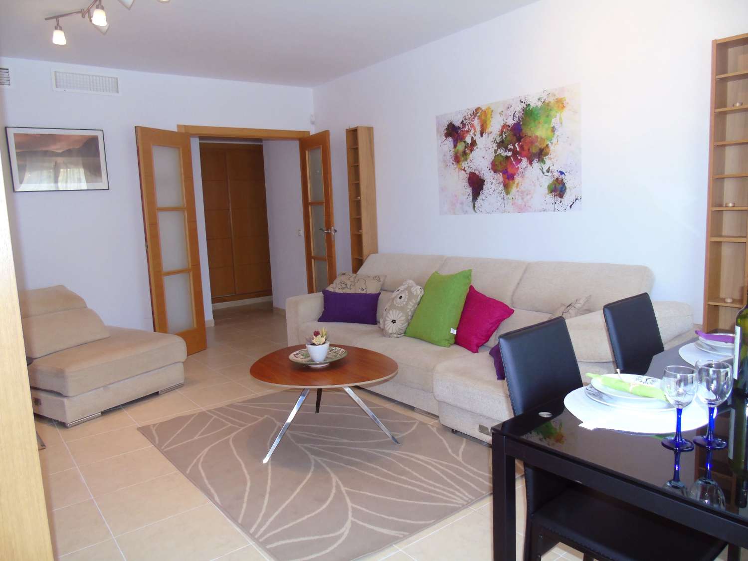 Apartment for holidays in Almayate