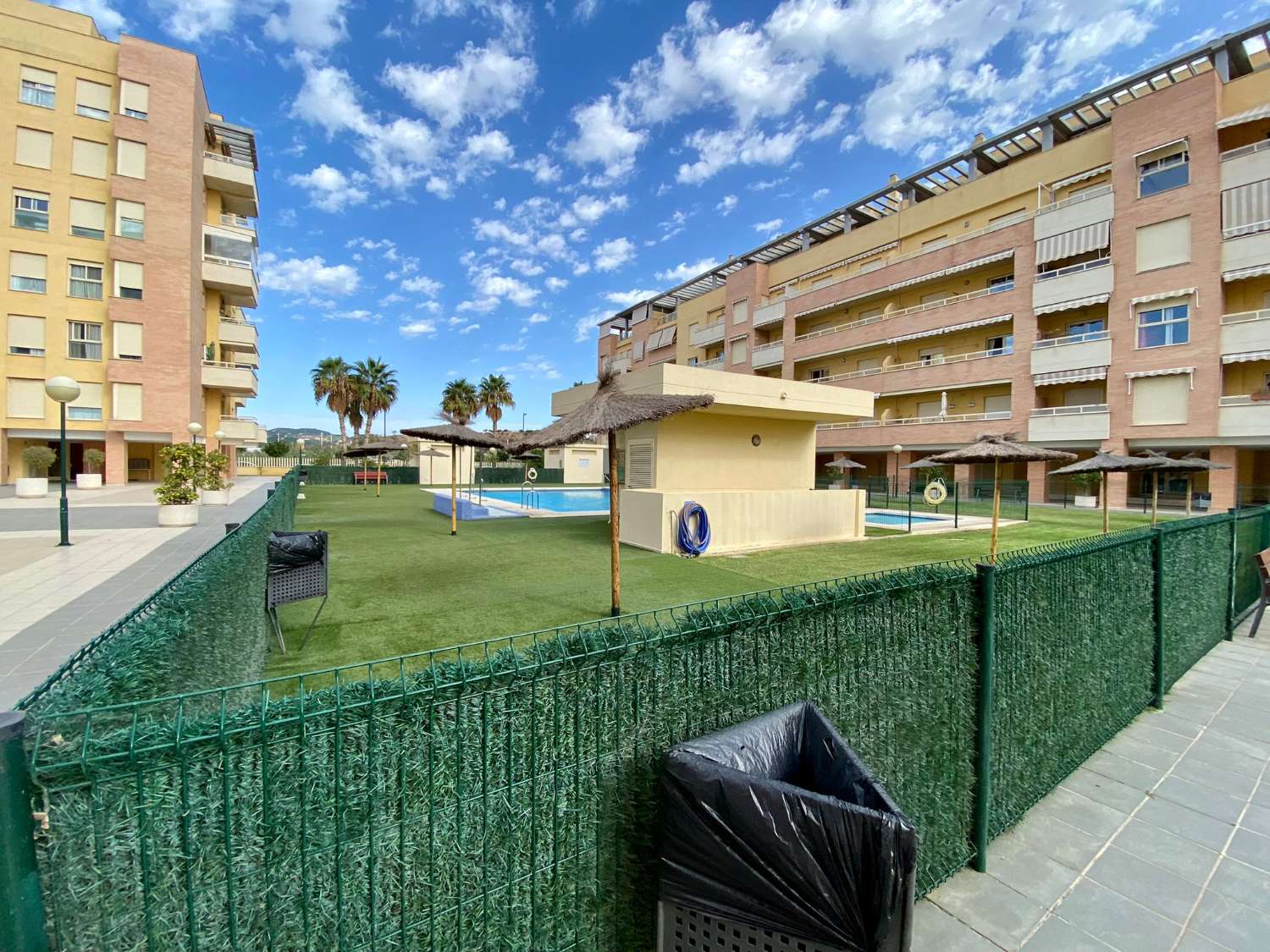 Three bedroom apartment, in residential with pool. Very good views. available for winter