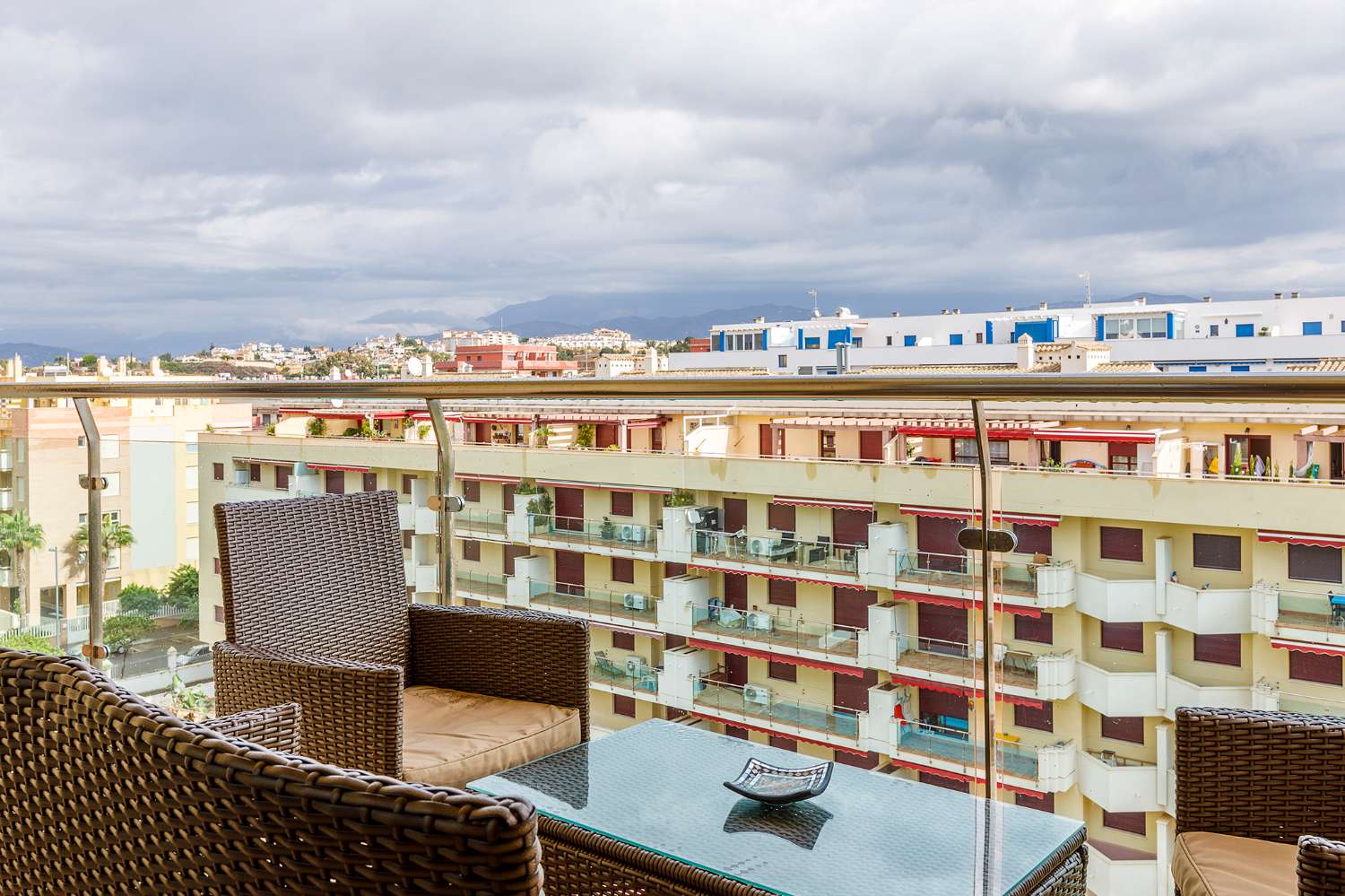 Appartement de deux chambres Torre del Mar nouvelle zone, climatisation et piscine