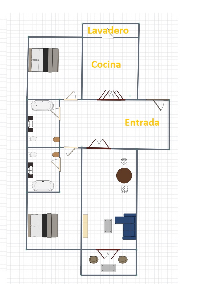 Vivienda Amplia y Luminosa a 50 Metros de la Playa – Caleta de Vélez