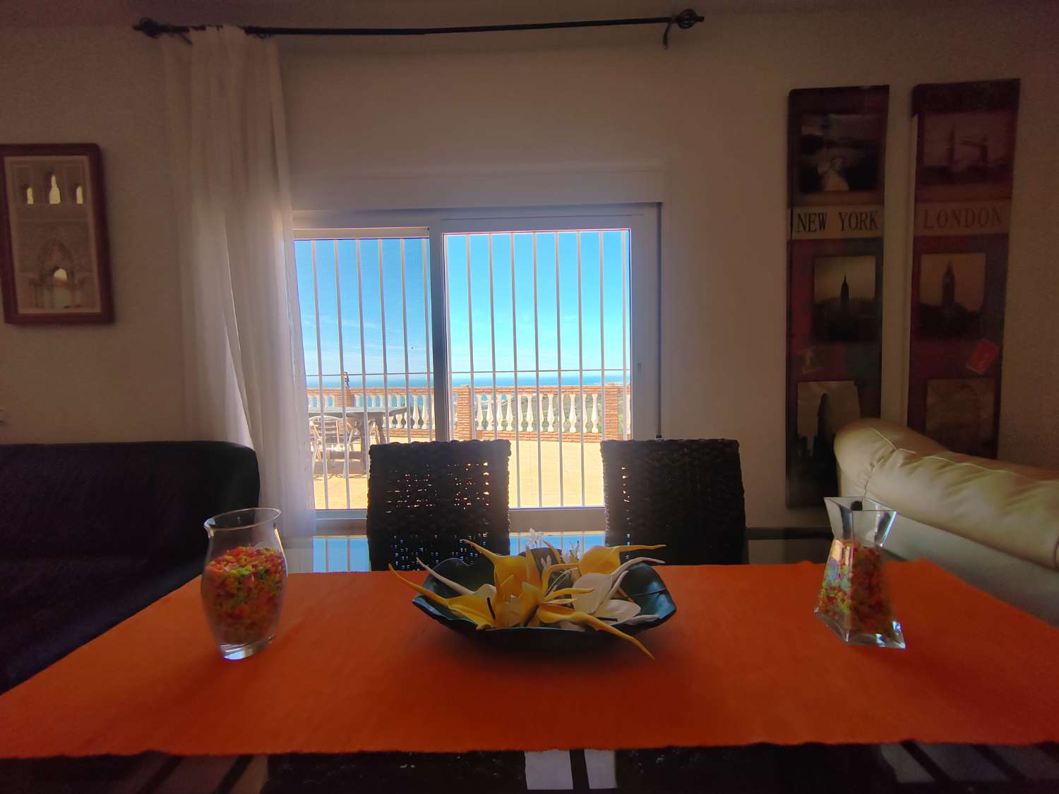 Maison de campagne avec vue sur mer et piscine, à 10 min de la plage