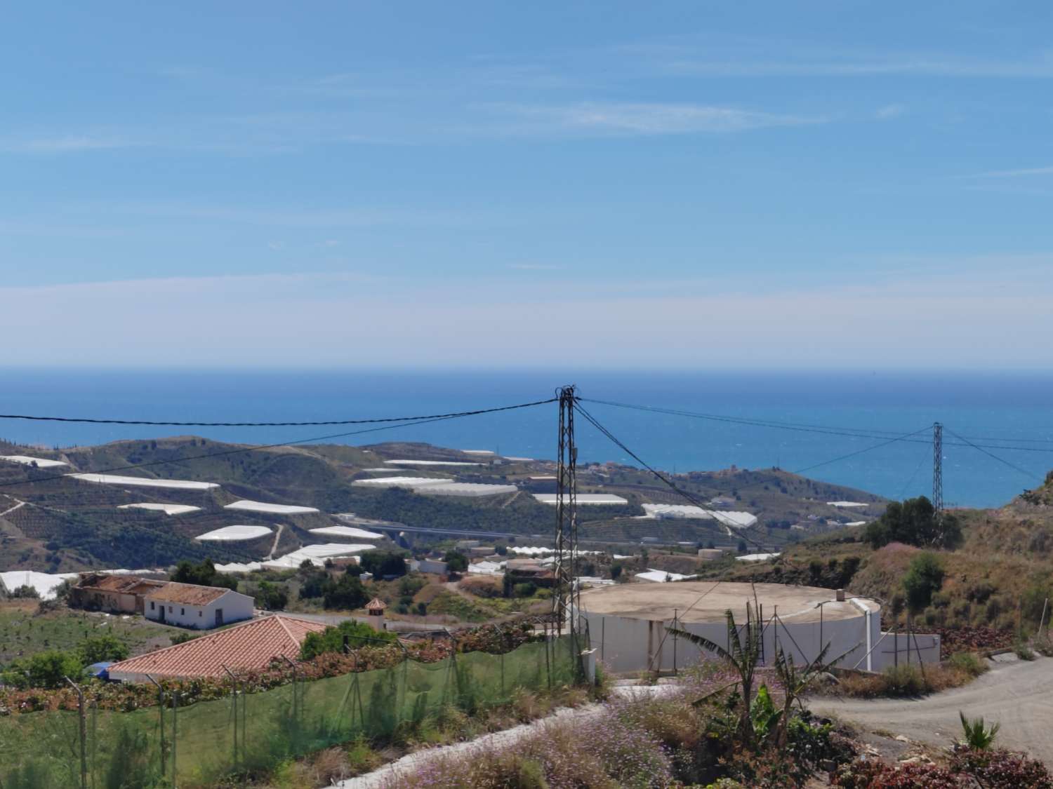 Maison de campagne avec vue sur mer et piscine, à 10 min de la plage