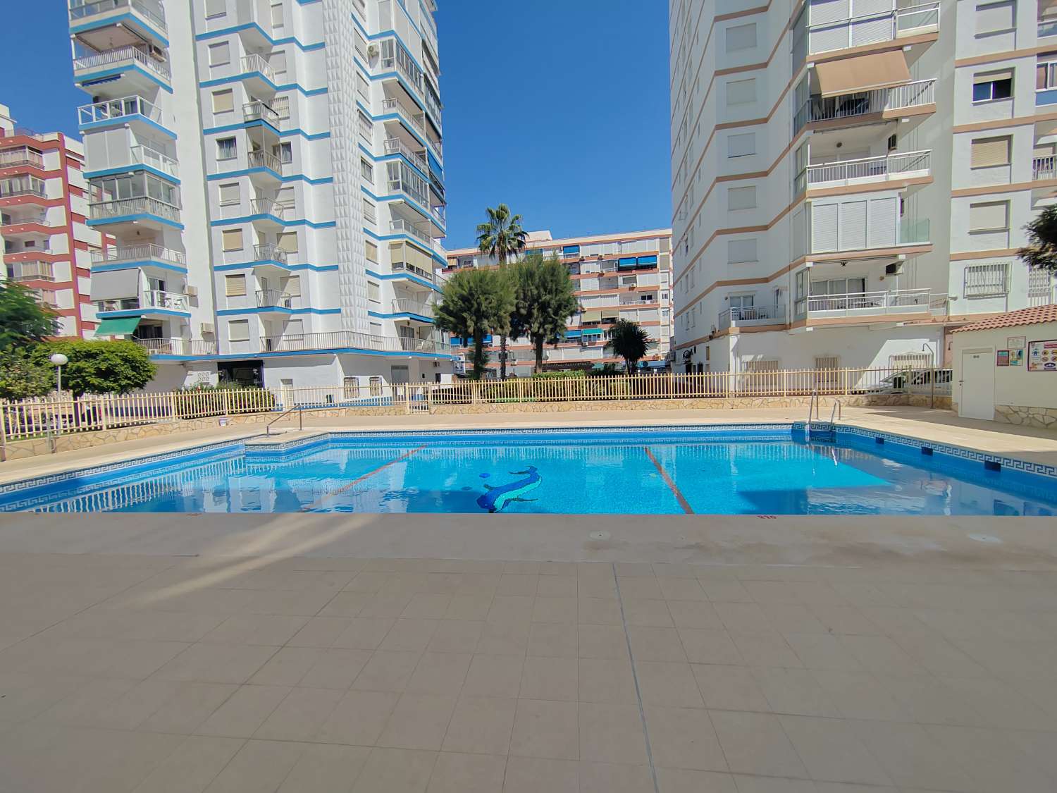 Apartamento en planta baja en primera línea de playa en Torre del Mar