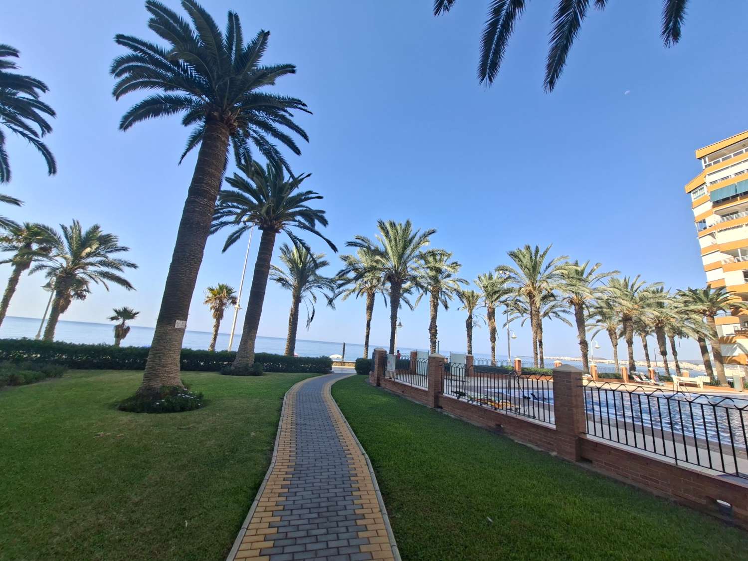 Studio avec vue sur la mer à Algarrobo Costa