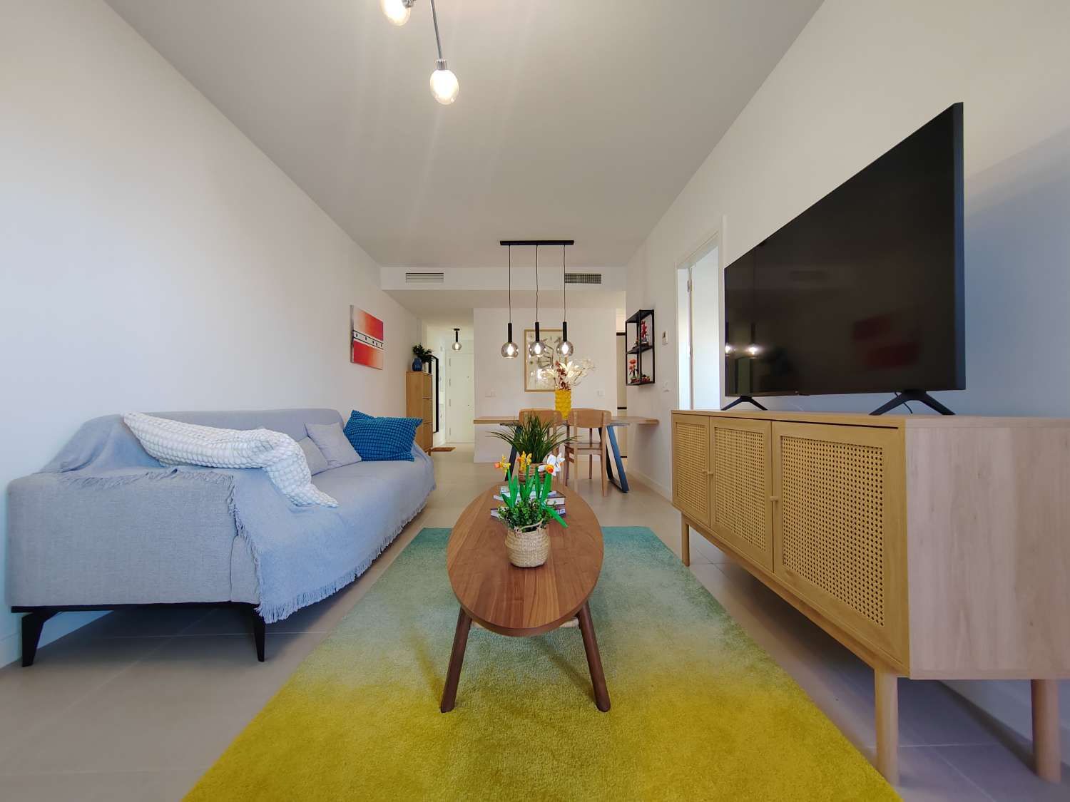 Penthouse in erster Strandlinie in Valle Niza mit Meerblick und Solarium