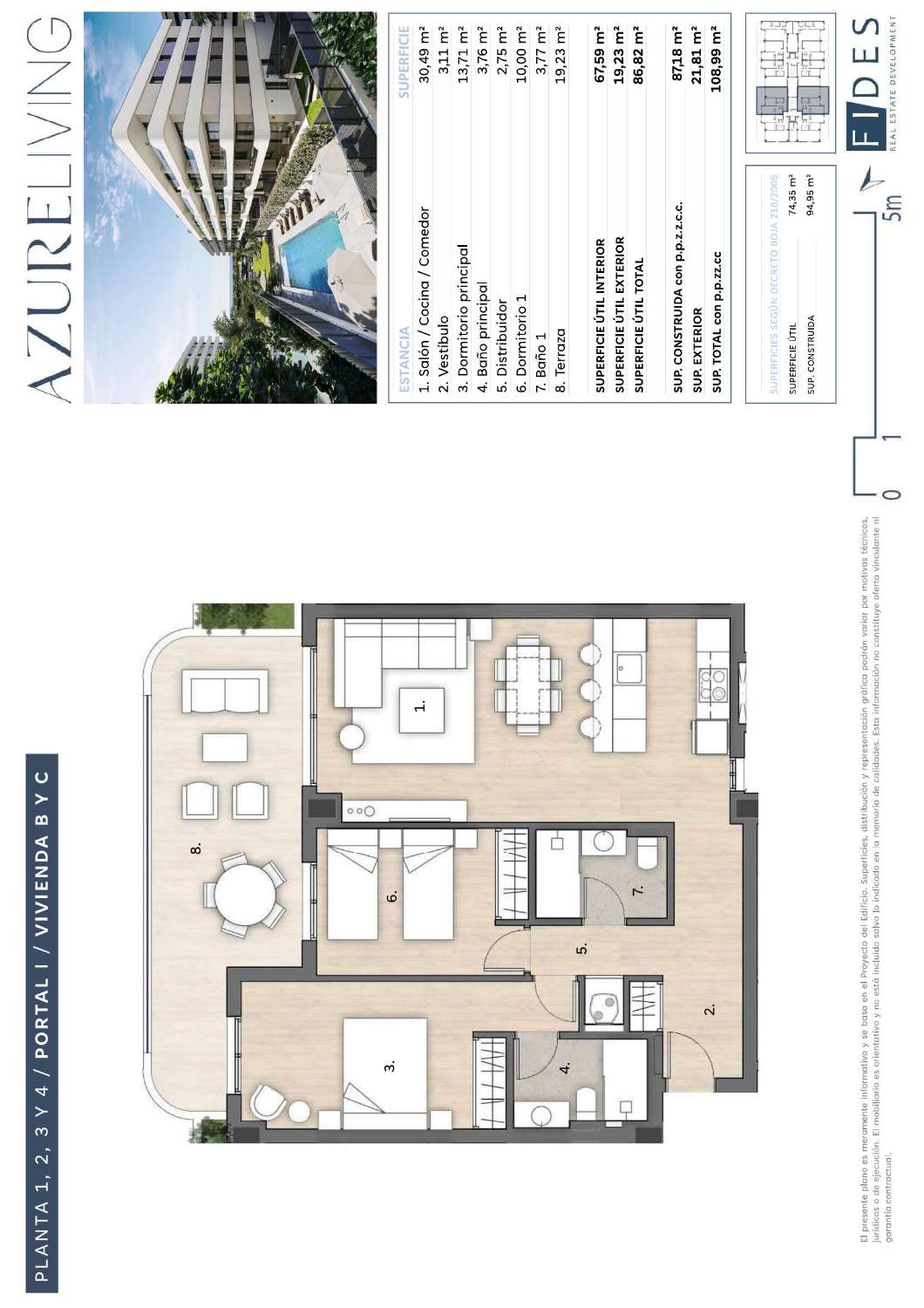 مسطحة للبيع في Poniente-Faro (Torre del Mar)