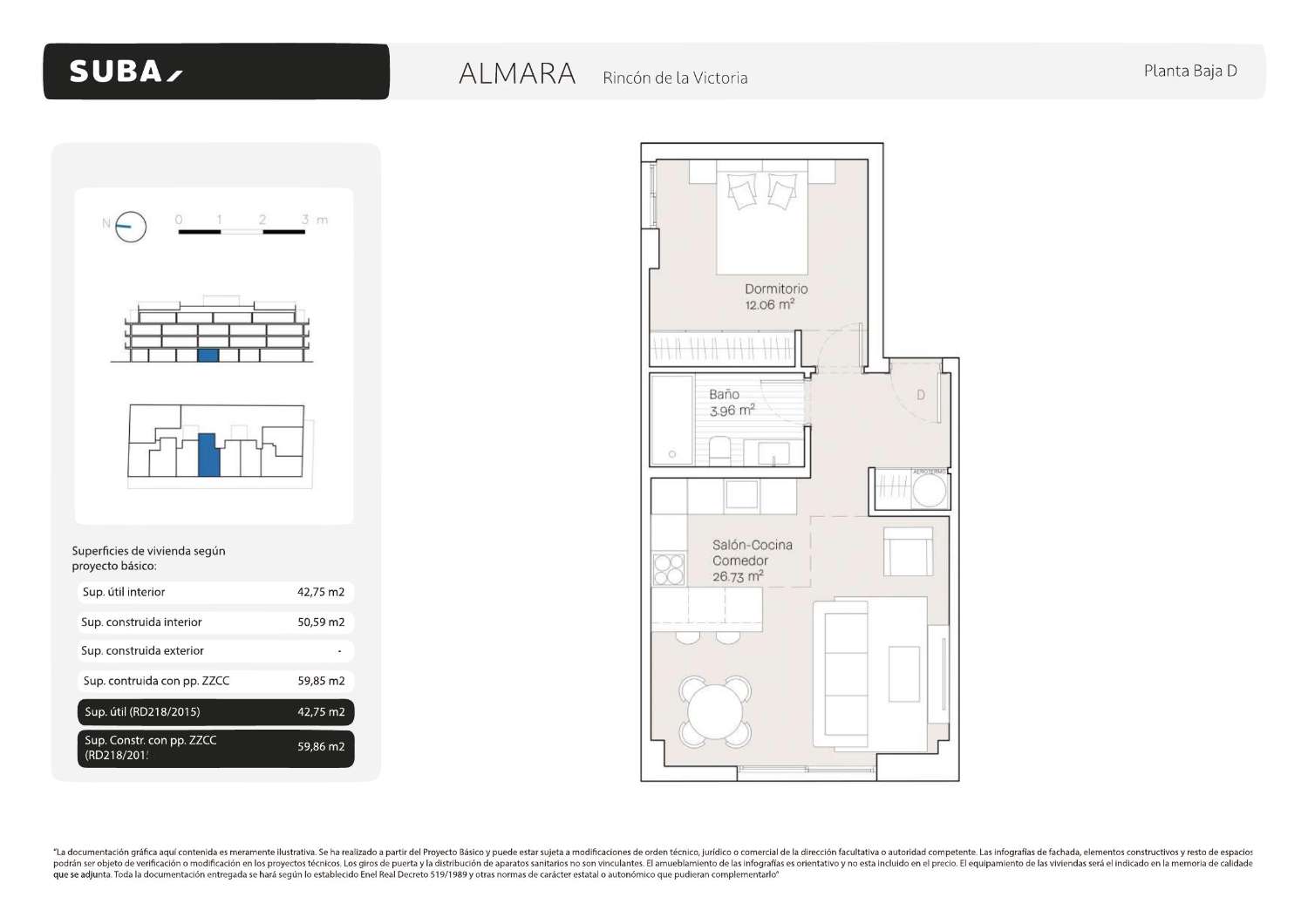 Apartamento en venta en Torre de Benagalbón (Rincón de la Victoria)