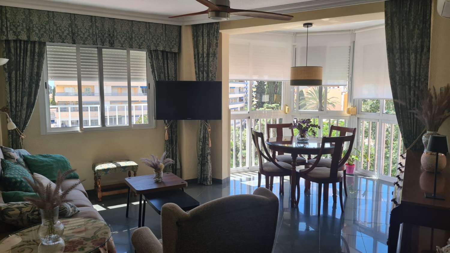 Piso de 1 dormitorio alquiler larga temporada
