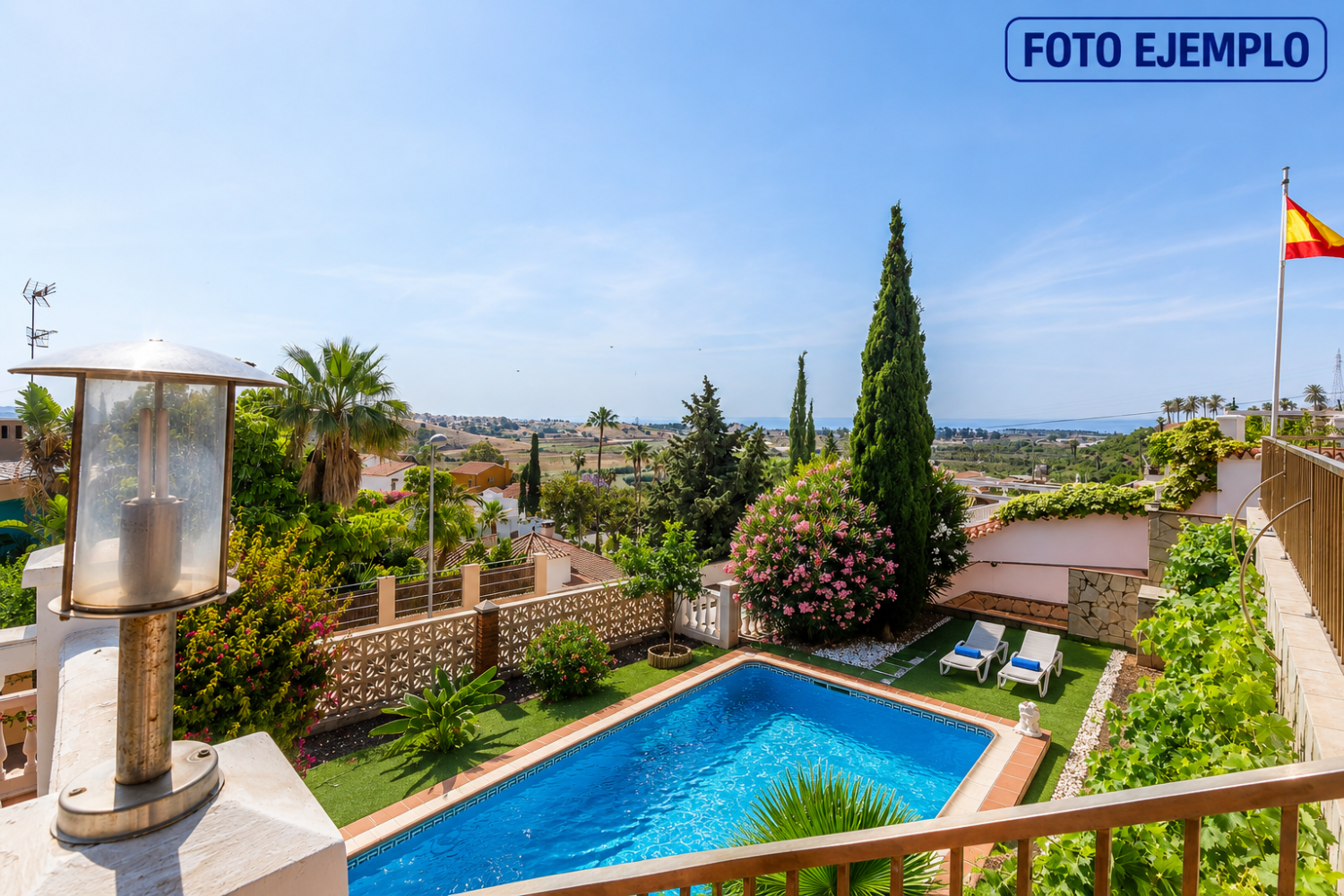 Exclusiva casa independiente con vistas al mar y montaña