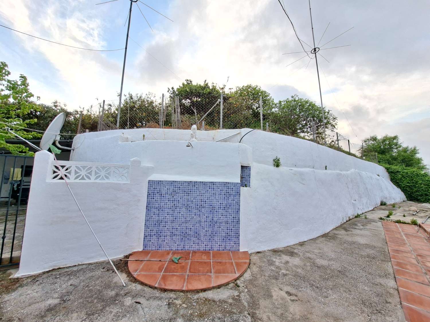 Casa 2 dormitorios con piscina  en  Viñuela